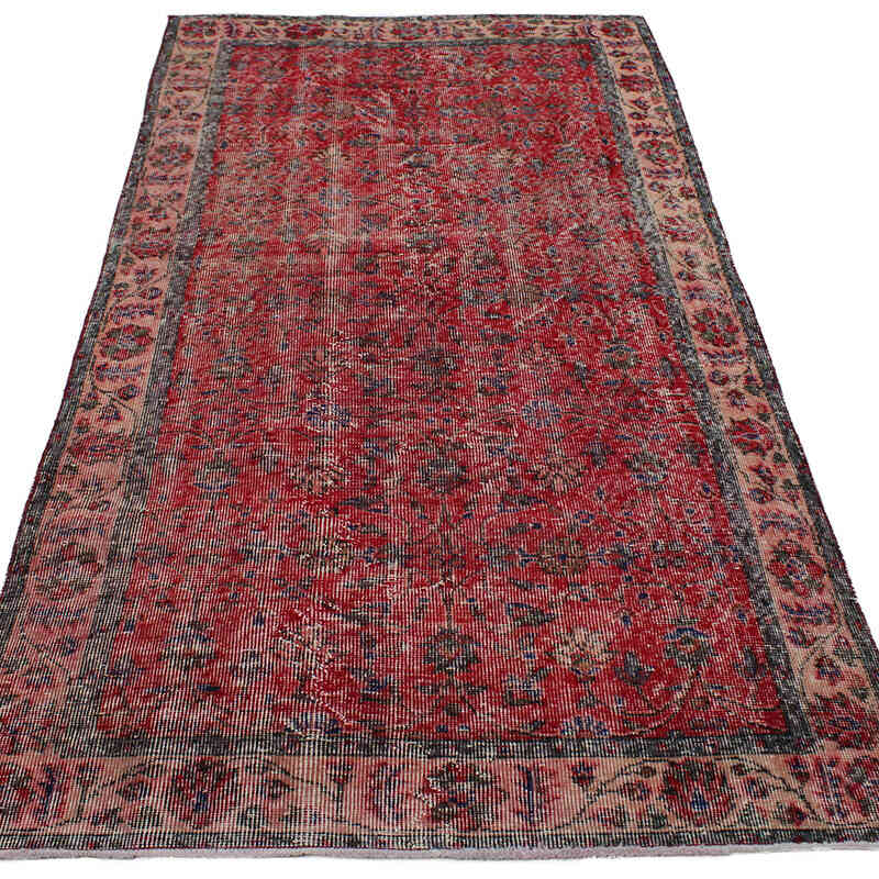 Vintage Turkish Hand-Knotted Rug - 3' 8" x 6' 11" (44" x 83") - K0083154