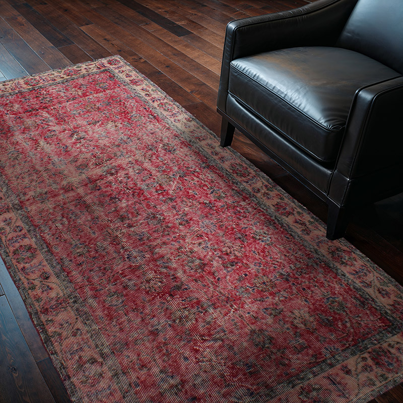 Vintage Turkish Hand-Knotted Rug - 3' 8" x 6' 11" (44" x 83") - K0083154