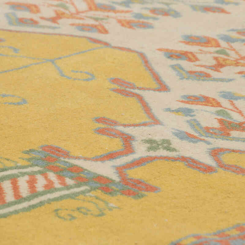 Alfombra Vintage Turca Anudada a Mano - 138 cm x 155 cm - K0083156