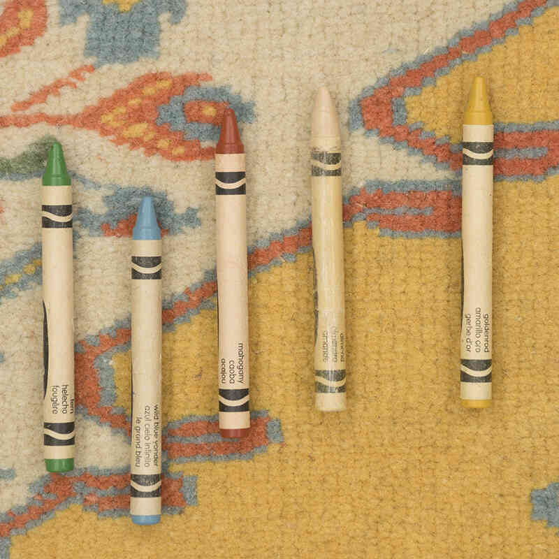 Alfombra Vintage Turca Anudada a Mano - 138 cm x 155 cm - K0083156
