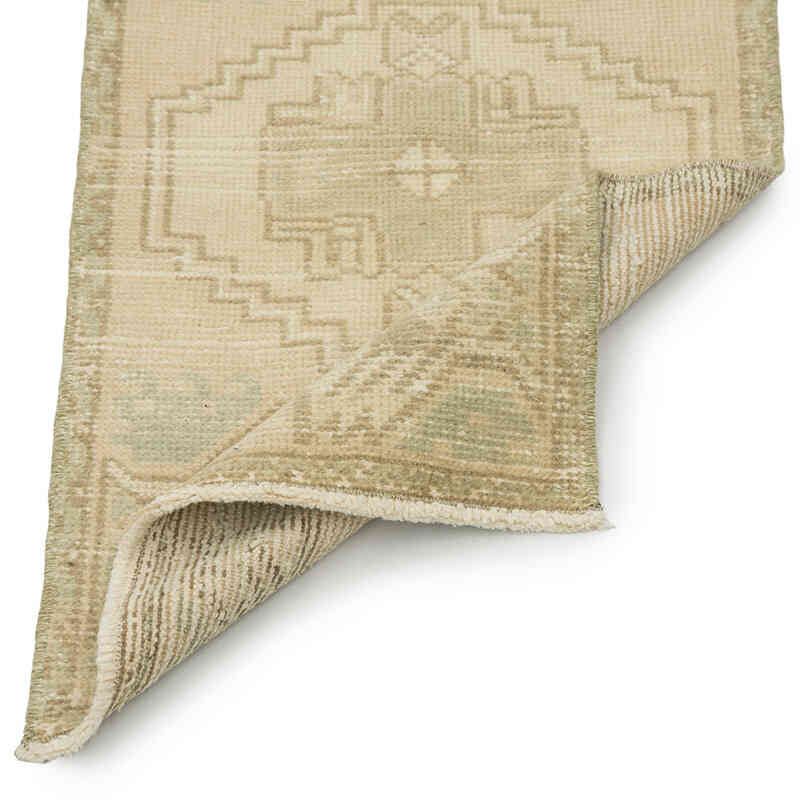 Alfombra Vintage Turca Anudada a Mano - 44 cm x 83 cm - K0083159