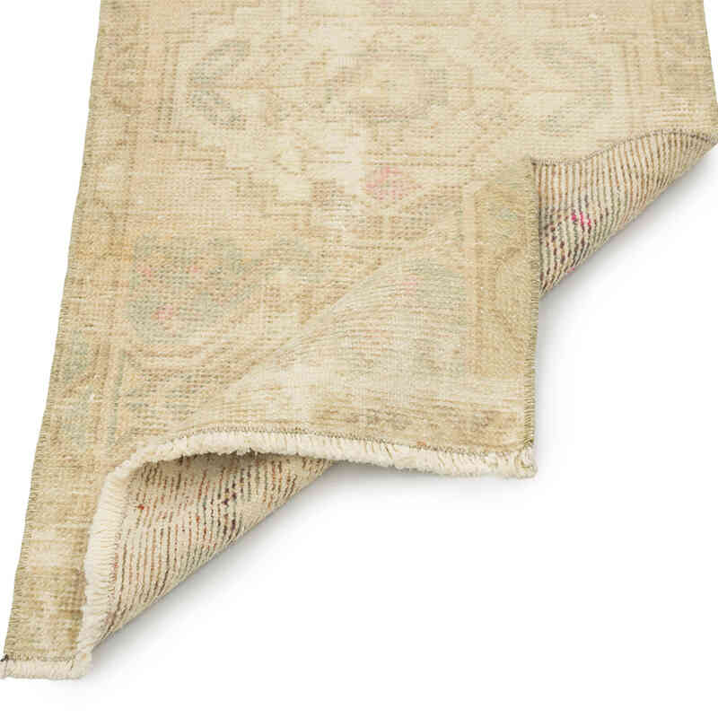 Vintage Turkish Hand-Knotted Rug - 1' 6" x 3'  (18" x 36") - K0083169