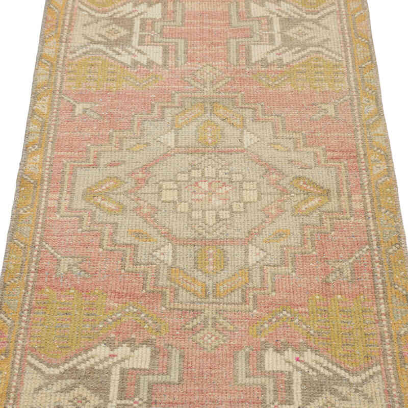 Vintage Turkish Hand-Knotted Rug - 1' 8" x 3' 1" (20" x 37") - K0083170
