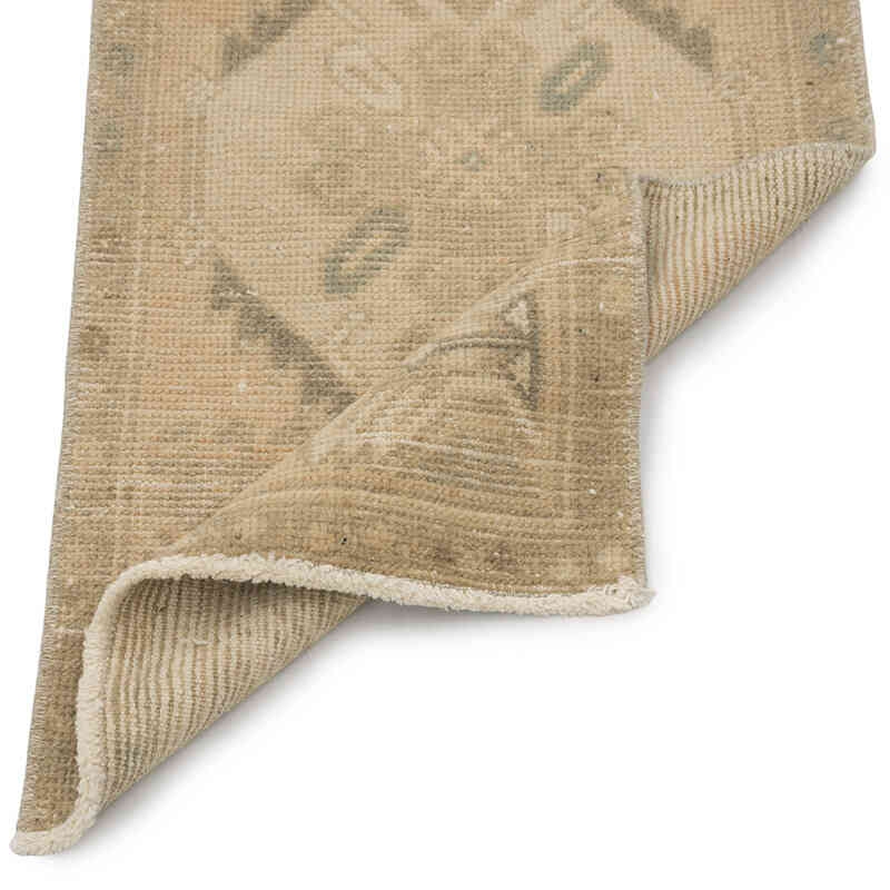 El Dokuma Vintage Halı - 46 cm x 95 cm - K0083183