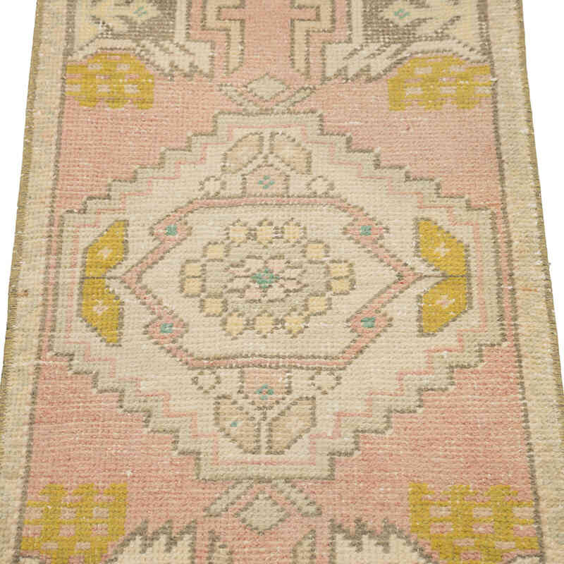 Vintage Turkish Hand-Knotted Rug - 1' 6" x 3' 2" (18" x 38") - K0083184