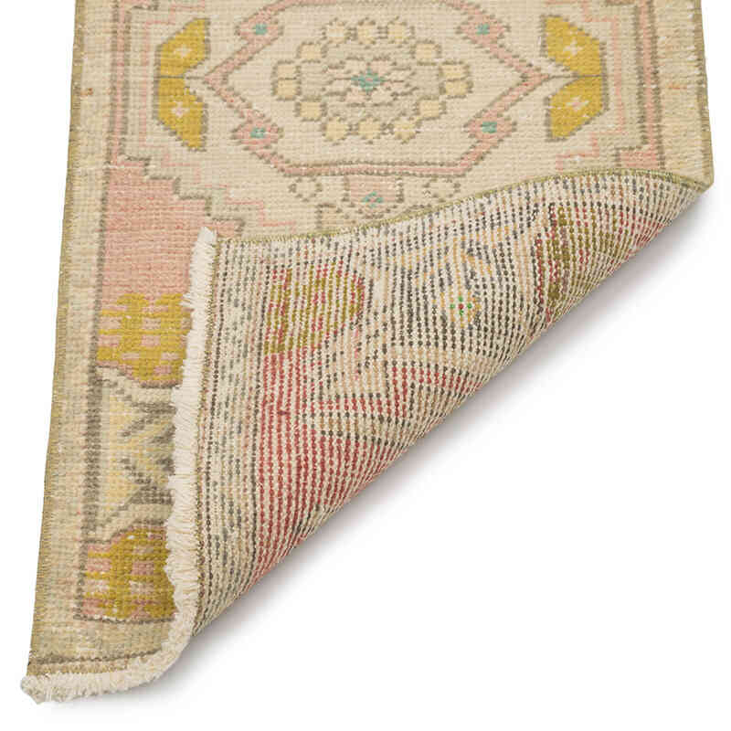 Vintage Turkish Hand-Knotted Rug - 1' 6" x 3' 2" (18" x 38") - K0083184
