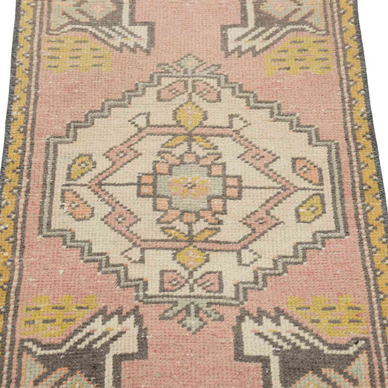 Vintage Turkish Hand-Knotted Rug - 1' 6" x 3' 2" (18" x 38") - K0083197