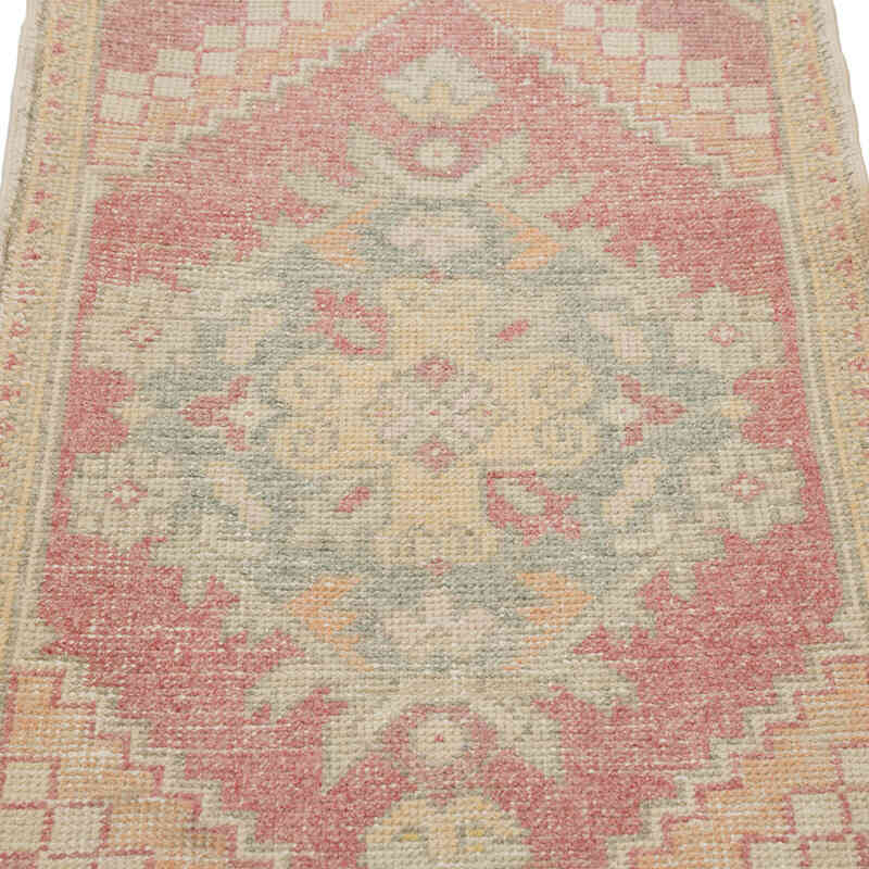 Vintage Turkish Hand-Knotted Rug - 1' 10" x 2' 10" (22" x 34") - K0083198