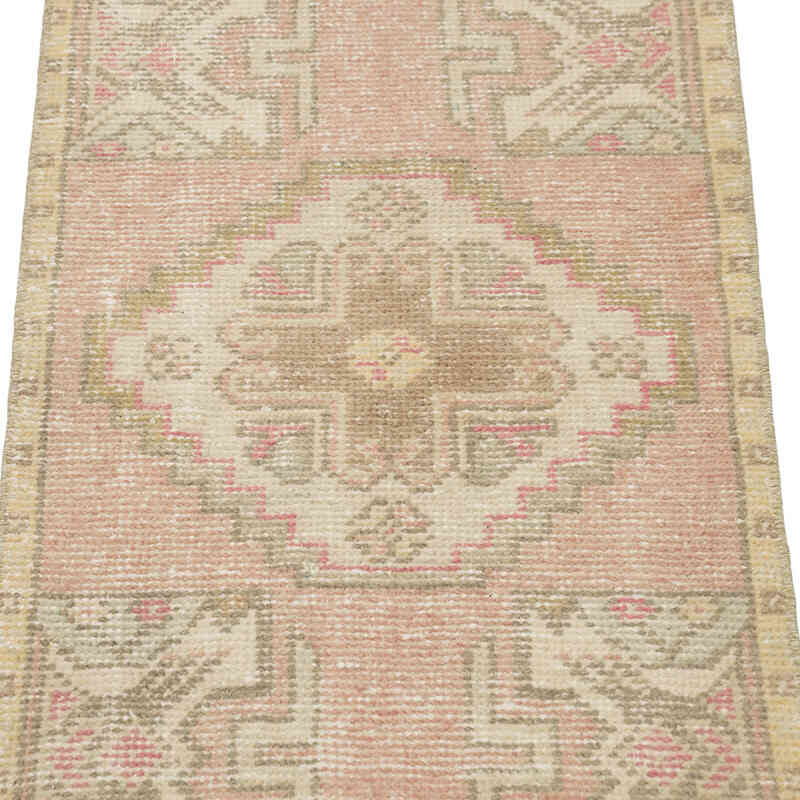 Vintage Turkish Hand-Knotted Rug - 1' 6" x 2' 11" (18" x 35") - K0083216