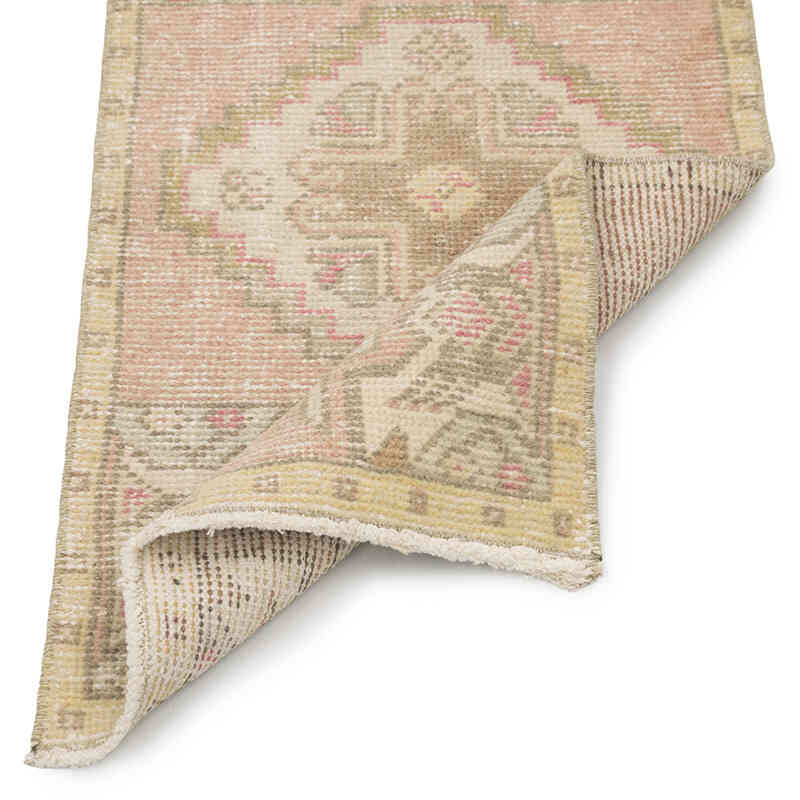 Vintage Turkish Hand-Knotted Rug - 1' 6" x 2' 11" (18" x 35") - K0083216