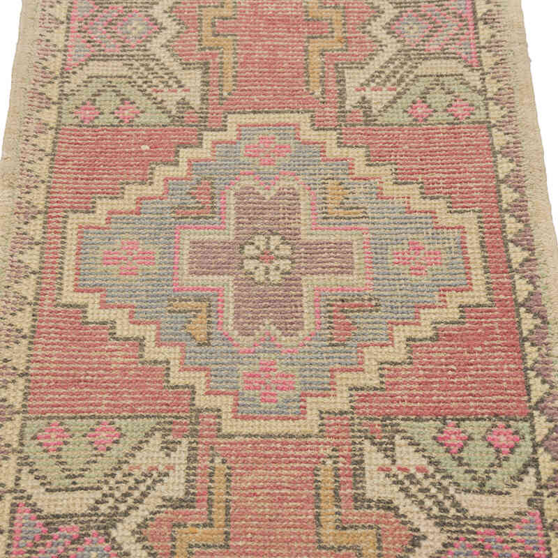 Vintage Turkish Hand-Knotted Rug - 1' 9" x 2' 11" (21" x 35") - K0083217