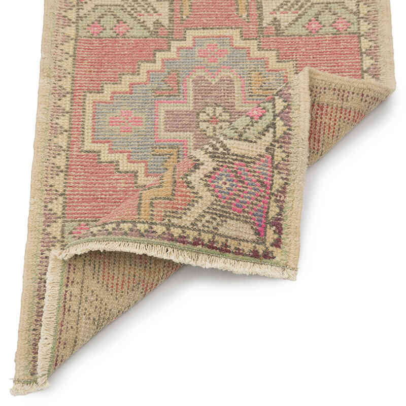 Vintage Turkish Hand-Knotted Rug - 1' 9" x 2' 11" (21" x 35") - K0083217