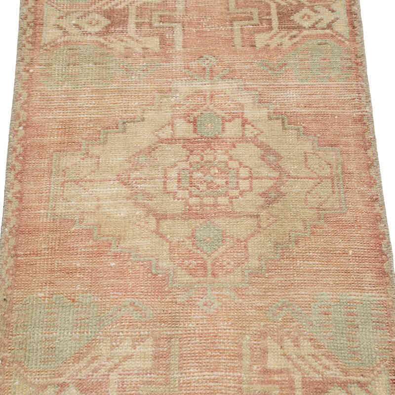 Vintage Turkish Hand-Knotted Rug - 1' 7" x 2' 10" (19" x 34") - K0083230