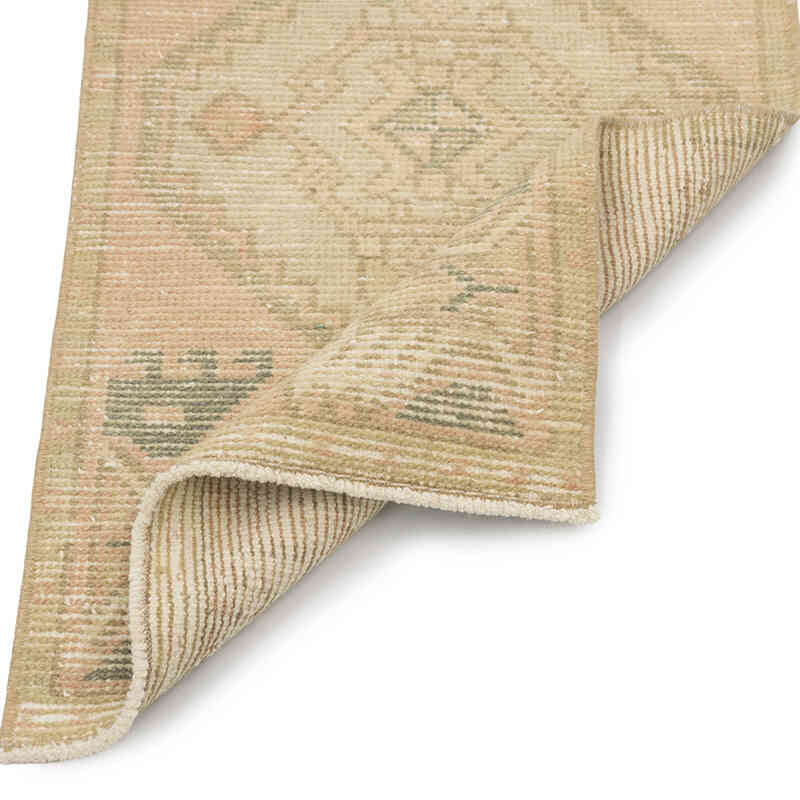 El Dokuma Vintage Halı - 46 cm x 93 cm - K0083247