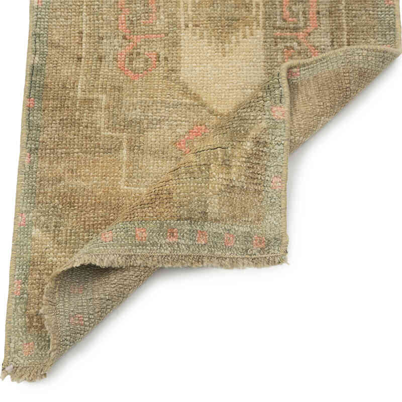 Vintage Turkish Hand-Knotted Rug - 1' 5" x 2' 11" (17" x 35") - K0083365