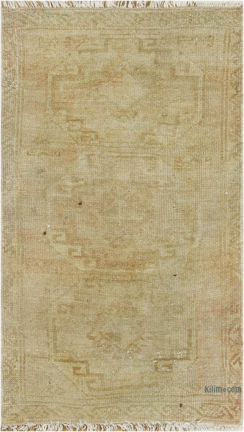 Vintage Turkish Hand-Knotted Rug - 1' 10" x 3' 1" (22" x 37") - K0083369