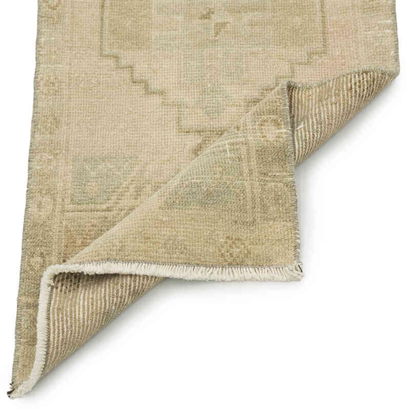 Vintage Turkish Hand-Knotted Rug - 1' 5" x 3' 3" (17" x 39") - K0083383