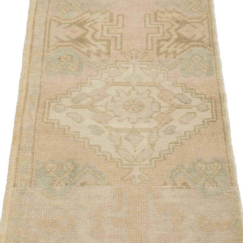 Vintage Turkish Hand-Knotted Rug - 1' 6" x 3' 2" (18" x 38") - K0083384