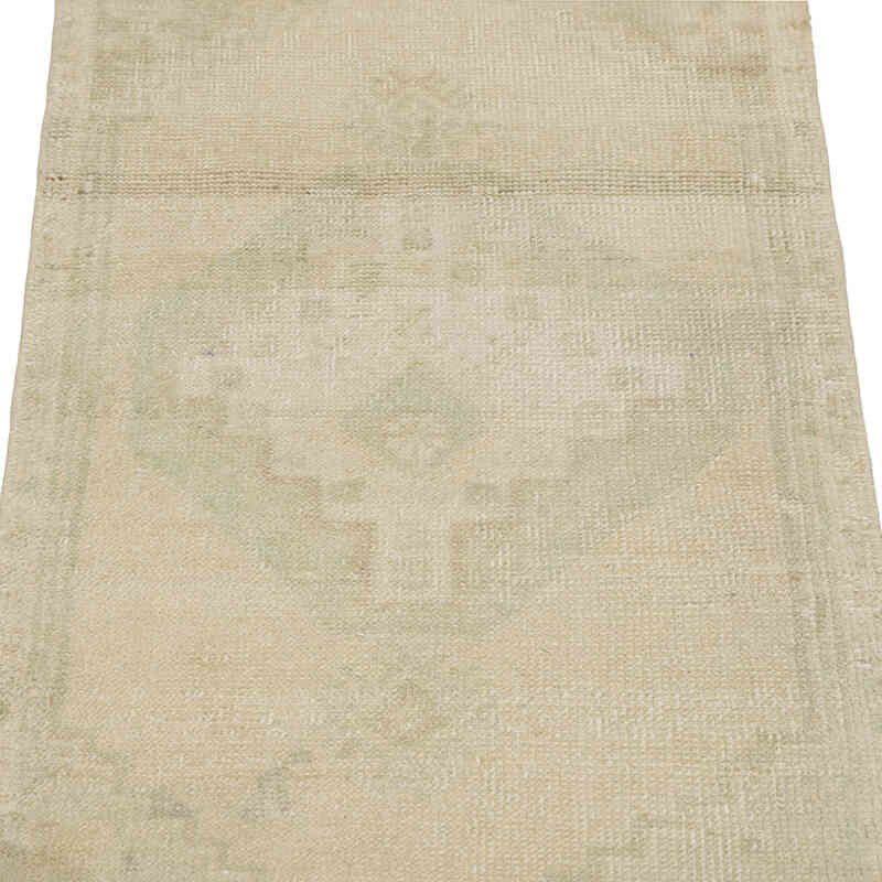 Vintage Turkish Hand-Knotted Rug - 1' 8" x 3' 3" (20" x 39") - K0083391