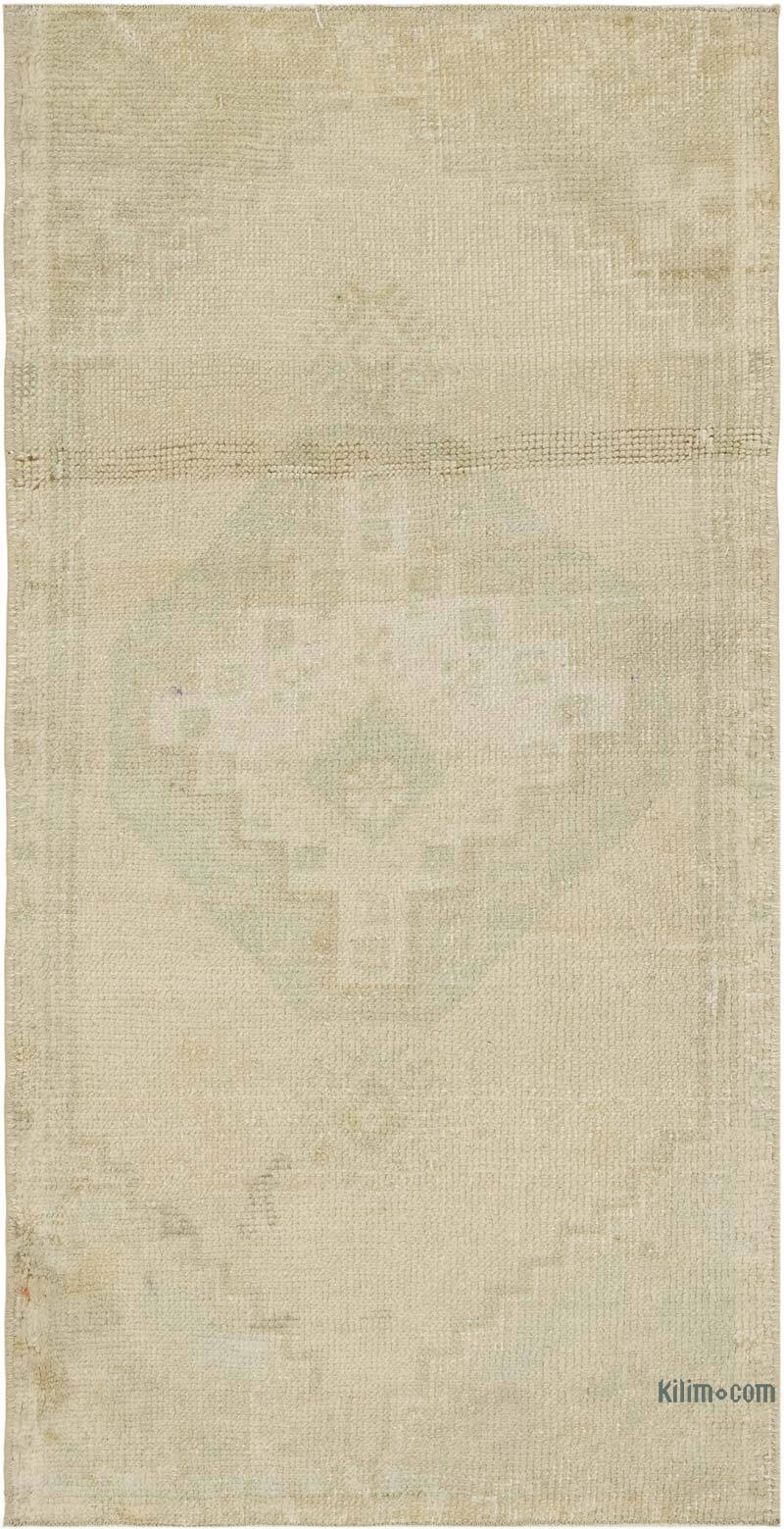 Vintage Turkish Hand-Knotted Rug - 1' 8" x 3' 3" (20" x 39") - K0083391