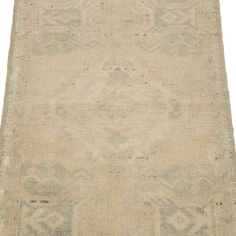 Alfombra Vintage Turca Anudada a Mano - 50 cm x 85 cm - K0083397