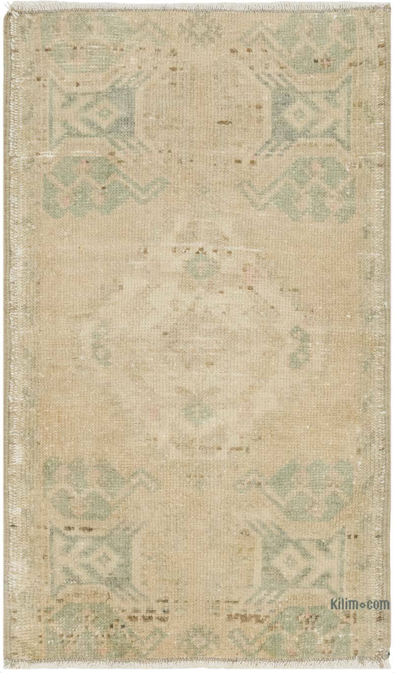 Alfombra Vintage Turca Anudada a Mano - 50 cm x 85 cm - K0083397