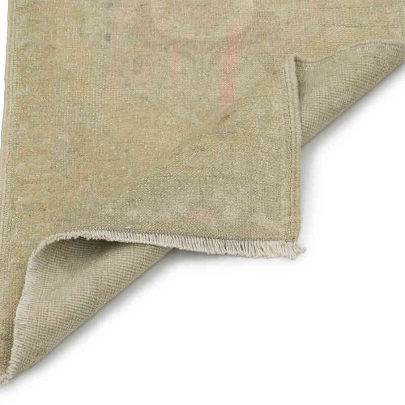 Alfombra Vintage Turca Anudada a Mano - 43 cm x 91 cm - K0083407