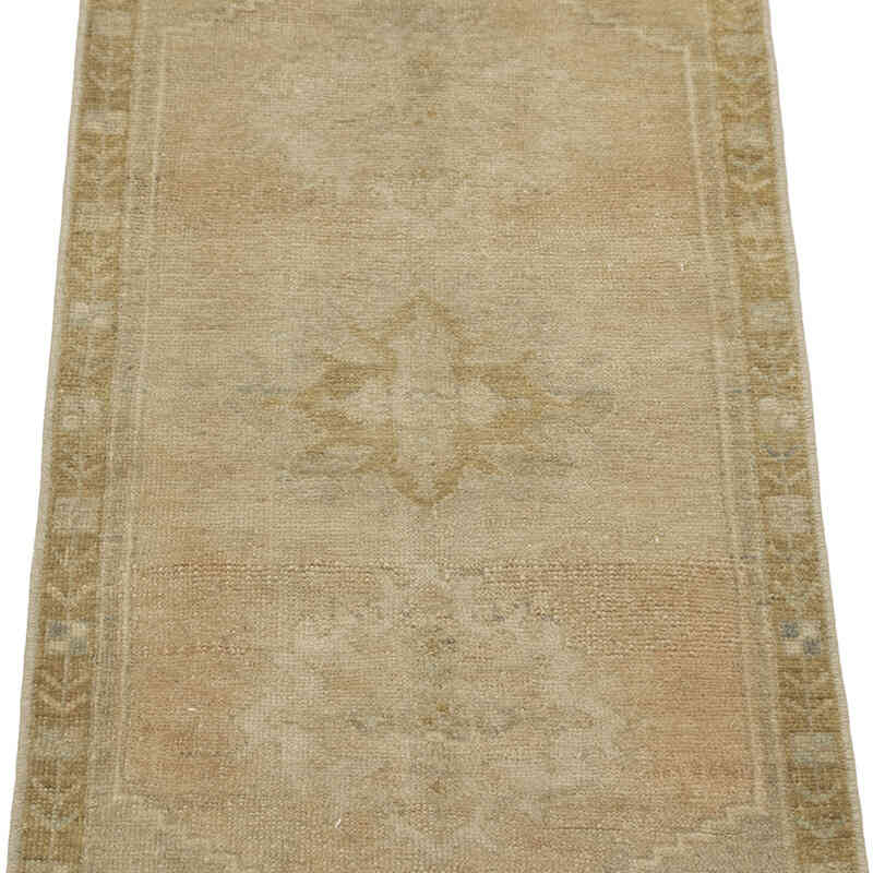 Vintage Turkish Hand-Knotted Rug - 1' 6" x 3' 2" (18" x 38") - K0083409