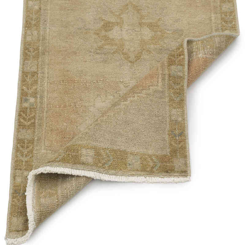Vintage Turkish Hand-Knotted Rug - 1' 6" x 3' 2" (18" x 38") - K0083409