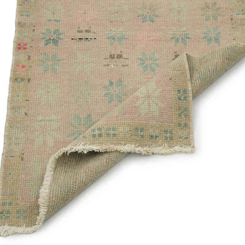 Alfombra Vintage Turca Anudada a Mano - 56 cm x 85 cm - K0083423