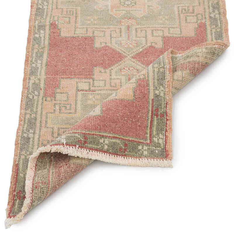 Vintage Turkish Hand-Knotted Rug - 1' 8" x 2' 11" (20" x 35") - K0083426