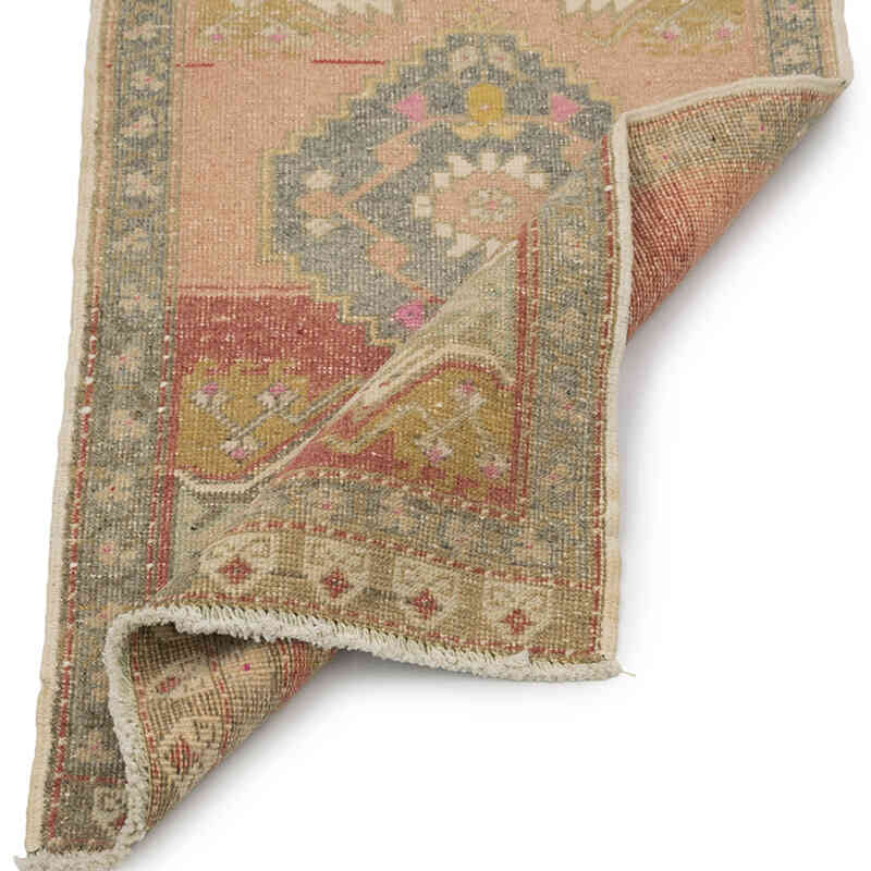 Vintage Turkish Hand-Knotted Rug - 1' 9" x 3' 5" (21" x 41") - K0083442