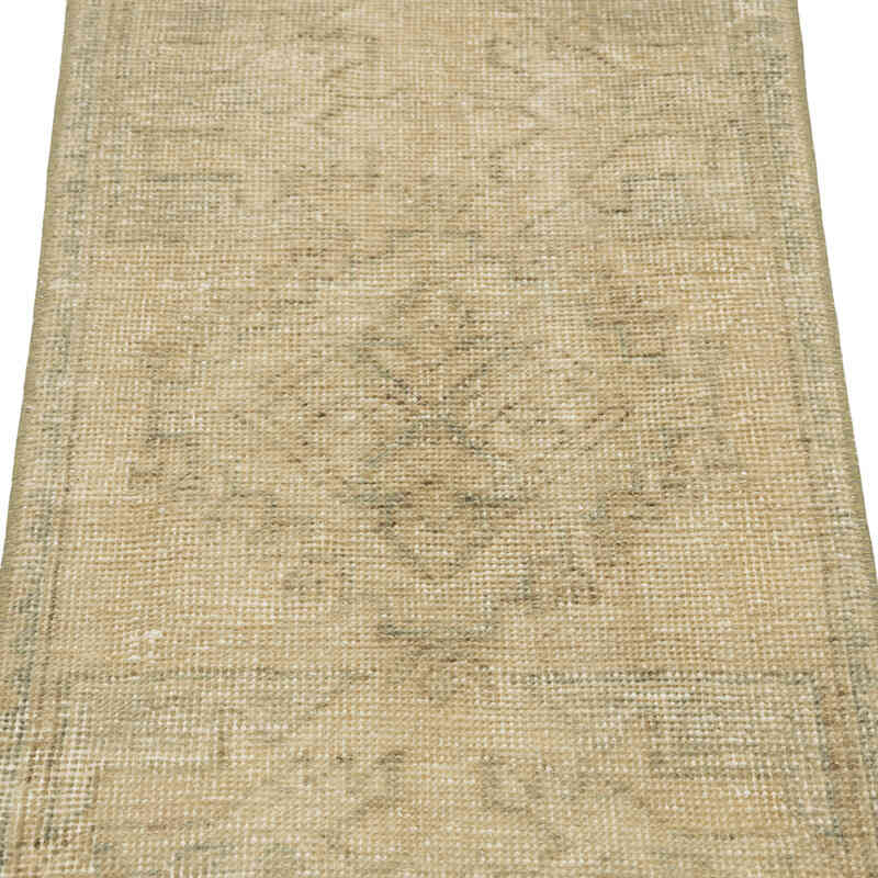 Alfombra Vintage Turca Anudada a Mano - 49 cm x 92 cm - K0083458
