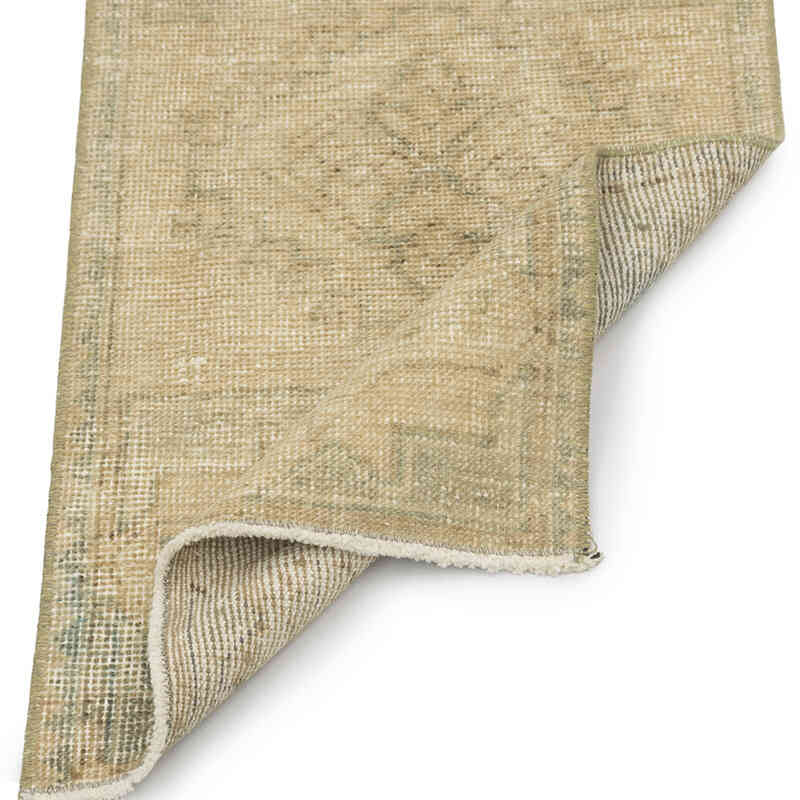 Alfombra Vintage Turca Anudada a Mano - 49 cm x 92 cm - K0083458