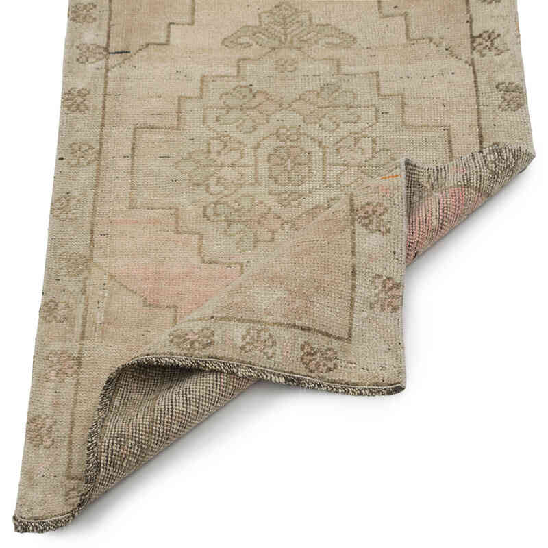 Alfombra Vintage Turca Anudada a Mano - 55 cm x 94 cm - K0083464
