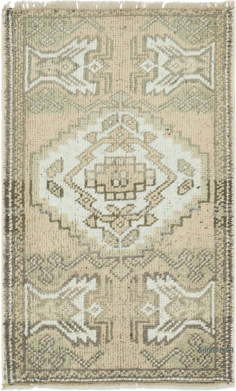 Vintage Turkish Hand-Knotted Rug - 1' 10" x 2' 11" (22" x 35") - K0083465