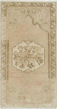 El Dokuma Vintage Halı - 50 cm x 94 cm