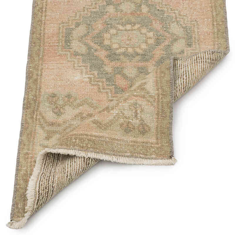 Vintage Turkish Hand-Knotted Rug - 1' 6" x 2' 11" (18" x 35") - K0083475