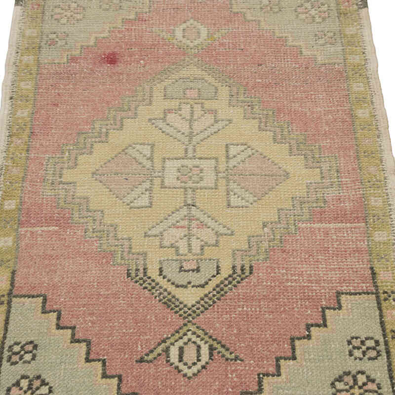 Vintage Turkish Hand-Knotted Rug - 1' 10" x 2' 9" (22" x 33") - K0083479