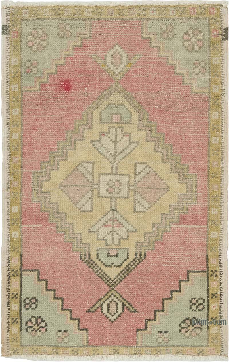 Vintage Turkish Hand-Knotted Rug - 1' 10" x 2' 9" (22" x 33") - K0083479