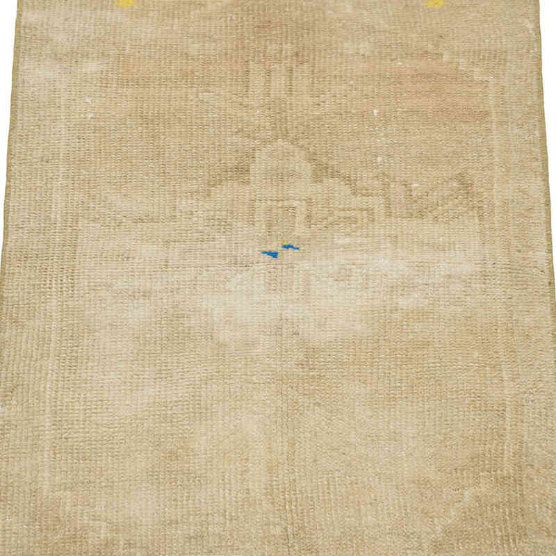 El Dokuma Vintage Halı - 47 cm x 90 cm - K0083482