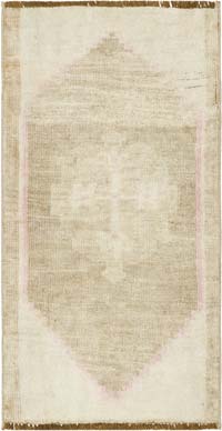 El Dokuma Vintage Halı - 46 cm x 85 cm