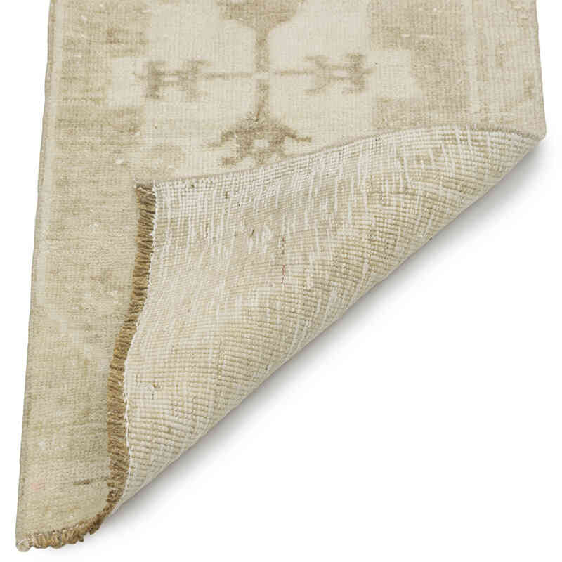 El Dokuma Vintage Halı - 45 cm x 104 cm - K0083488