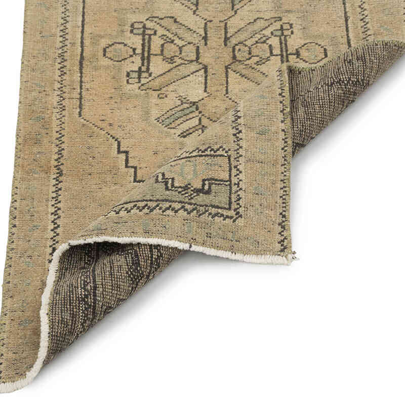 Alfombra Vintage Turca Anudada a Mano - 49 cm x 98 cm - K0083495