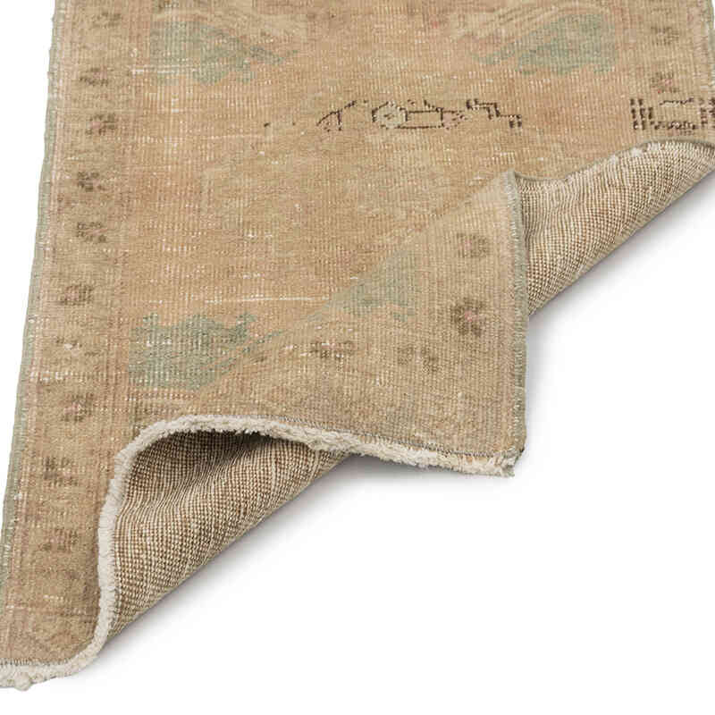 El Dokuma Vintage Halı - 52 cm x 90 cm - K0083496