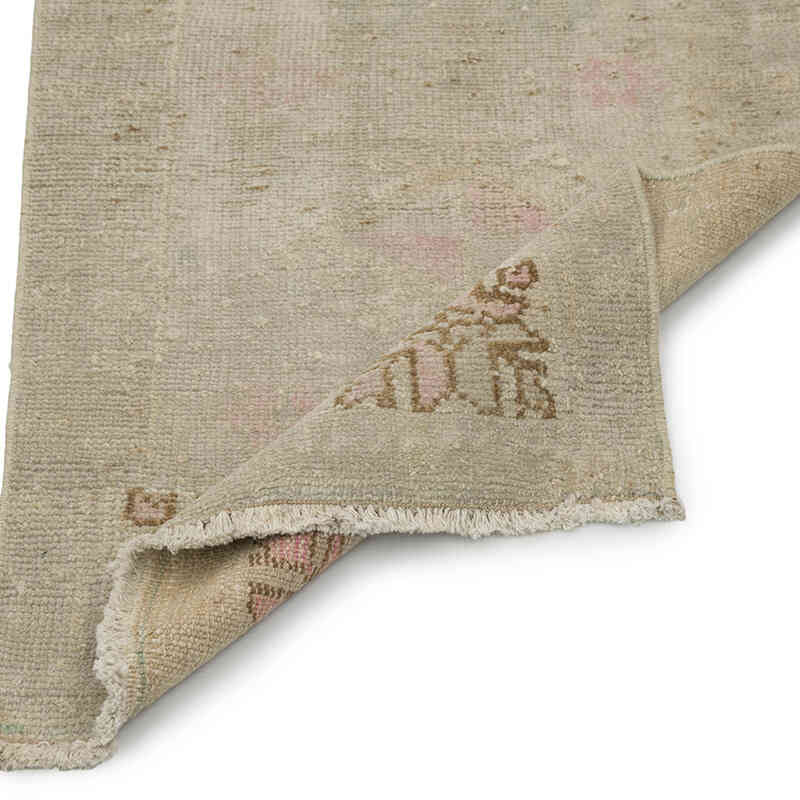 El Dokuma Vintage Halı - 59 cm x 98 cm - K0083499