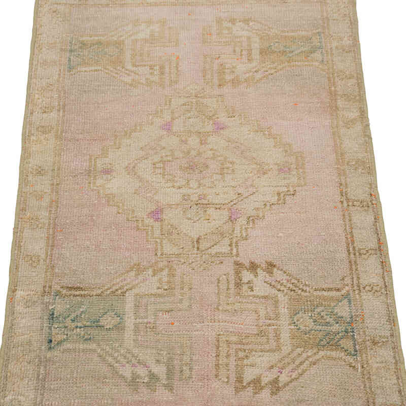 Vintage Turkish Hand-Knotted Rug - 1' 8" x 2' 11" (20" x 35") - K0083501