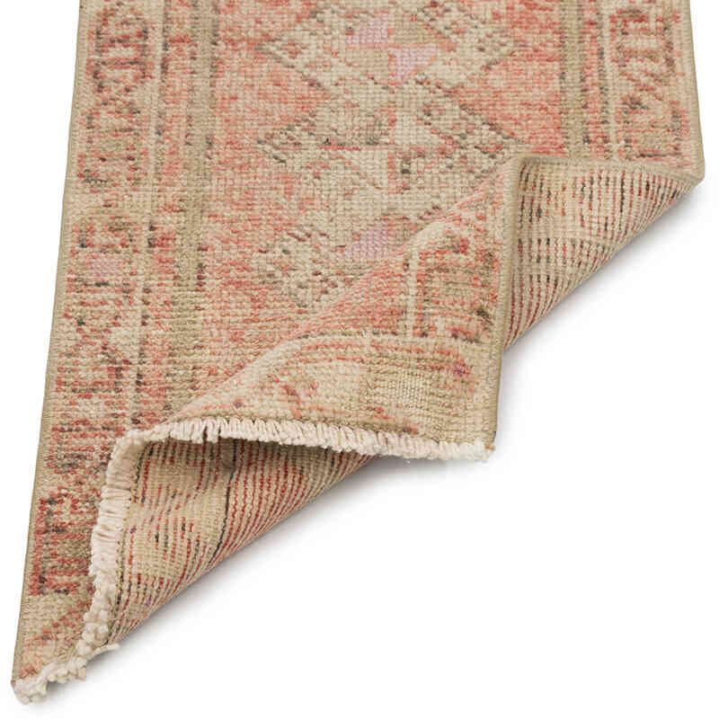 Vintage Turkish Hand-Knotted Rug - 1' 7" x 2' 11" (19" x 35") - K0083502