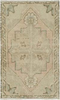 El Dokuma Vintage Halı - 50 cm x 84 cm