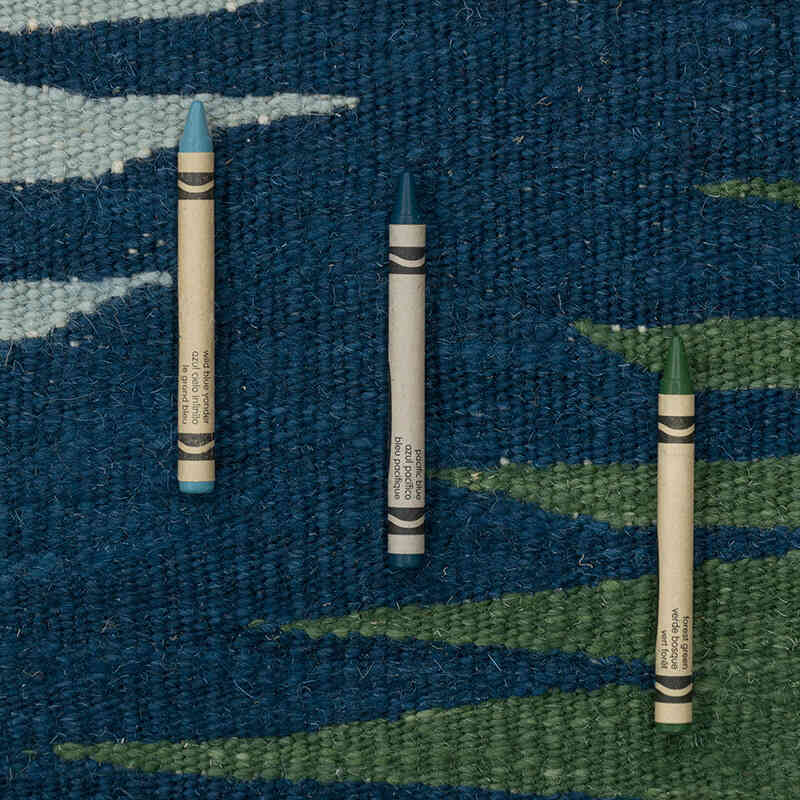 Nueva Alfombra Turca Kilim - 212 cm x 300 cm - K0083518